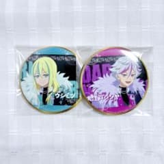 king of prism プリパラ キンツア 大江戸シンヤ ウシミツ 缶バッジ