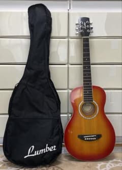 Lumber L100MCSミニアコースティックギター ソフトケース付きランバー