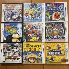 3DS・DS】人気 ソフト カセット まとめ売り 9点 ※動作確認済み - メルカリ