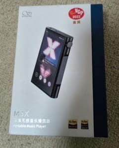 M3X ポータブル音楽プレーヤー シルバー - メルカリ