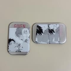 ギヴン 真冬 立夏 缶バッジ - メルカリ