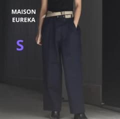 メゾンエウレカ ビンテージ リワーク チノパン ネイビー S - メルカリ