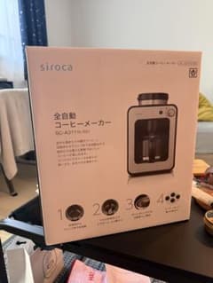 siroca 全自動コーヒーメーカー SC-A211(K)SS - メルカリ