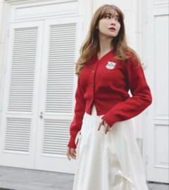 herlipto Be Mine Emblem Knit Cardigan - メルカリ