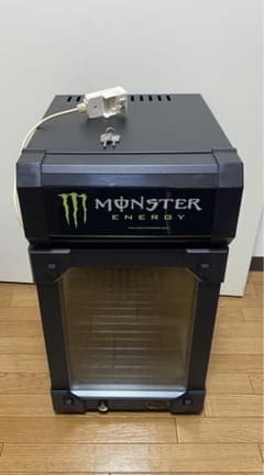 非売品 モンスターエナジー MONSTER ENERGY 冷蔵庫 業務用 鍵付き