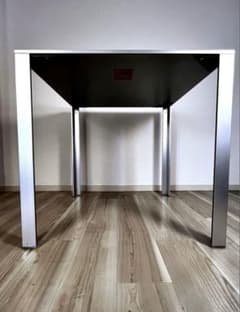 無印良品 廃盤アルミテーブル 鈴木敏彦デザイン 森田アルミ工業