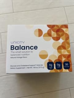 ユニシティ バランス ナチュラルオレンジ 30スティック - メルカリ