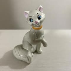 レア！ダッチェス おしゃれキャット ディズニー 陶器 置物 フィギュア