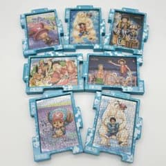④ONE PIECE ワンピース 北海道限定ミニパズル150ピース 完成品7個