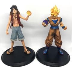 孫悟空 ルフィ コラボ ドラゴンボール改 ワンピース 組み立て式 DX