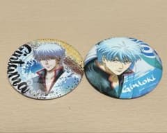 銀魂 坂田銀時 缶バッジ2種 - メルカリ