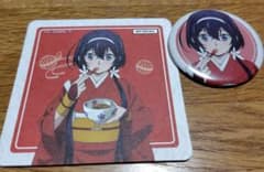 文豪ストレイドッグス 缶バッジ コースター 泉鏡花 だし茶漬けえん