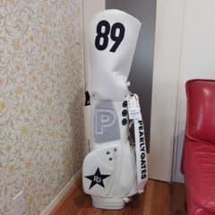 PEARLY GATES ゴルフバッグ 89 ホワイト - メルカリ