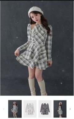 ︎*︎様 エムミーエメ Sleeve halter check mini one - メルカリ