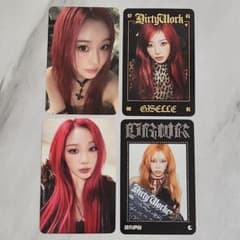 aespa ジゼル トレカ Dirty Work 韓国 POPUP コンプ 4枚 - メルカリ