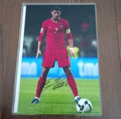 クリスティアーノ・ロナウド（ポルトガル代表）直筆サイン入りフォト