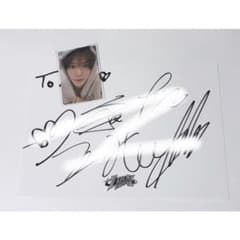 RIIZE 全員サイン 直筆 Lucky ウンソク トレカ 付き - メルカリ