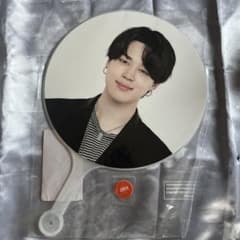 未使用】BTS Jimin ジミン PERMISSIONTODANCE うちわ - メルカリ