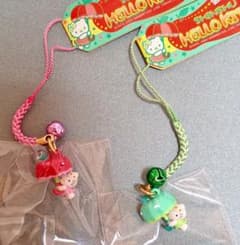 値下げ☆ご当地キティ ハローキティ 根付け 信州 りんご 傘 2点 - メルカリ