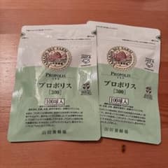山田養蜂場 プロポリス300 詰替用 100球入×2袋 - メルカリ