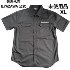 極美品 未使用品 矢沢永吉 E.YAZAWA 公式 ワークシャツ 刺繍 XL - メルカリ