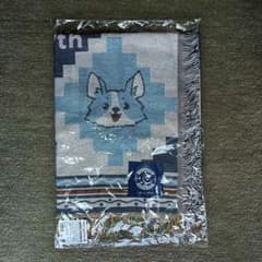 ゆるキャン△10周年展 「こうするとぬくいですぞ」ブランケット【新品