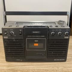 SONY ソニー CF-2400 ラジオ カセットデッキ 昭和レトロ - メルカリ