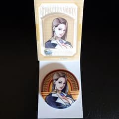 逆転裁判 朗読劇 綾里千尋 トレーディング缶バッジ ＋ 特典クリア