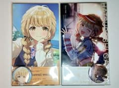 学園アイドルマスター 藤田ことね 1st 2nd CD 缶バッジ 初回限定特典