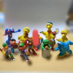 セサミストリート ヴィンテージフィギュア11体セット - メルカリ