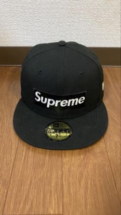 明日まで】Supreme 59FIFTY ブラックキャップ 7 5/ - メルカリ