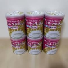 森永乳業 大人のための粉ミルク ミルク生活プラス300g 6缶セット