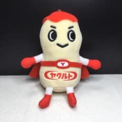 ヤクルトマン マスコット ぬいぐるみ ストラップ 非売品 - メルカリ