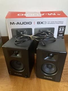 M-AUDIO BX3 3.5インチ モニタースピーカー - メルカリ