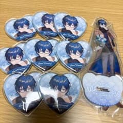 にじさんじ レオス・ヴィンセント ハート 缶バッジ セット - メルカリ