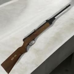 昭和レトロ】射的銃 ライフル コルク銃 BS-21 - メルカリ