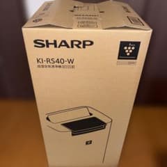 新品 シャープ 加湿空気清浄機 KI-RS40-W プラズマクラスター 花粉症