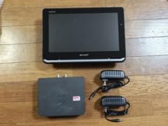 シャープ 12V型 液晶 テレビ AQUOS 2T-C12AP-B ブラック - メルカリ