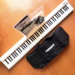 214TERENCE 電子ピアノ 88鍵盤 折り畳み式 キーボード V20 - メルカリ