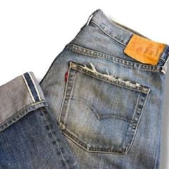 Levi's 501 リーバイス LVC 71501 鬼ヒゲ 日本製 W34 - メルカリ