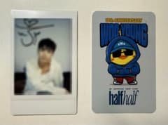 2PM ウヨン half half 直筆サイン入り ポラロイド ポラ チェキ - メルカリ