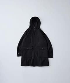 CONFECT) 25AW 杢ウール コットンリネン フーデットコート - メルカリ