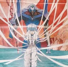 エヴァンゲリオン ニュータイプ 限定 B2ポスター 綾波レイ 零号機