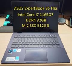 ASUS ExpertBook 11世代 i7 32GB 2-in-1 有機EL - メルカリ