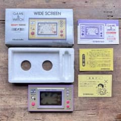 任天堂 ゲームウォッチ スヌーピー テニス 箱付き 液晶漏れあり - メルカリ