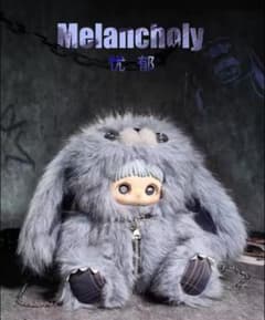 MayMei 霉霉 反逆ぬいぐるみシリーズ メイメイ 400％ 水色 ウサギ