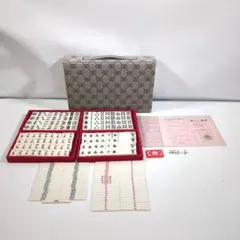 激レア・現地購入品】高級麻雀牌 マカオ金牌 未開封 ゴールド ライオン