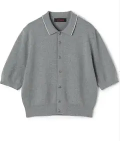 2026年最新】caban コットンカシミヤ パールロゴポロカーディガンの