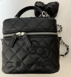 匿名発送Hello Darich キルティングスクエアミニバッグ ダーリッチ 黒