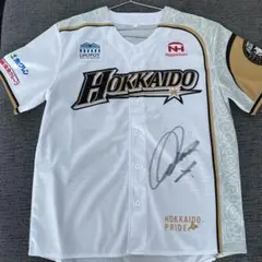 2026年最新】中田翔サイン入りユニフォームの人気アイテム - メルカリ